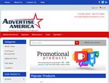 Tablet Screenshot of advertiseamerica.com